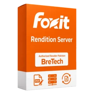 Foxit Rendition Server software box packaging