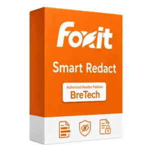Foxit Smart Redact software box packaging