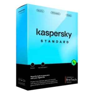 Kaspersky Standard antivirus software retail box