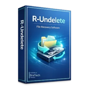 R-Undelete file recovery software box cover