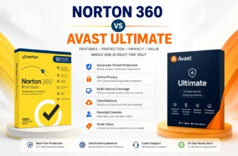 Norton 360 Premium versus Avast Ultimate security comparison
